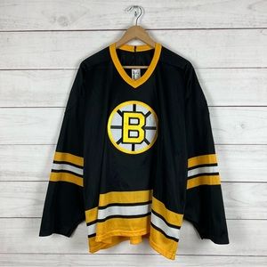 Vintage RARE Boston Bruins NHL Bauer Hockey Jersey XXL